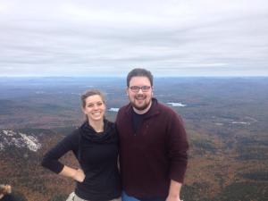 Me with Tim, also in the Higher Ed cohort, after we hiked Mount Chocorua in New Hampshire.