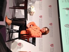 Speaker Pelosi during her visit.