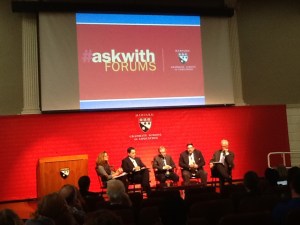 My first Askwith Forum at HGSE!
