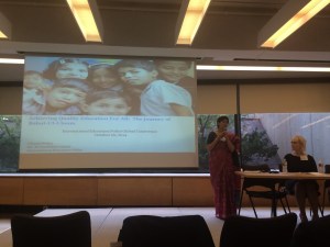 That's me! Speaking on the panel on Education Entrepreneurship