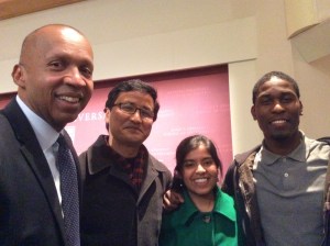 Ed School Students with Attorney Bryan Stevenson, Photo Credit: Maung Nyeu