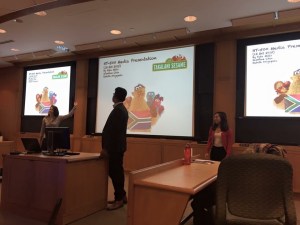 Media presentation on Takalani Sesame and Kami, the world's first HIV positive muppet