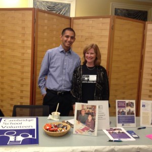 Ivan Valdovinos (Left) and Diane Sherlock (Right) HGSE alum.