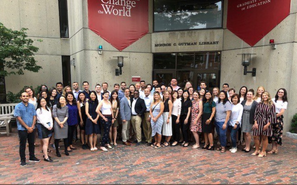 The TIE Cohort outside of Gutman library