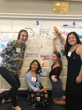 The author and some classmates