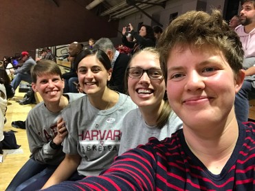 Author Courtney Tee and some new friends