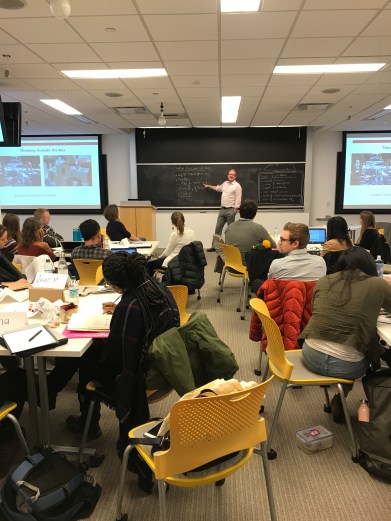 A snapshot from the Innovation Field Lab course at the Harvard Kennedy School