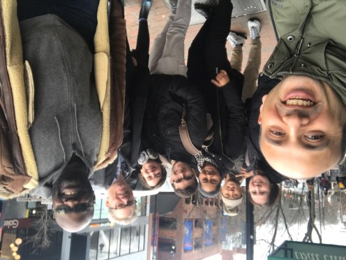 The author and some HGSE classmates