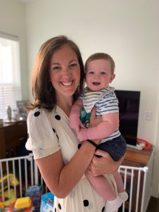 Kristen Robinson and son