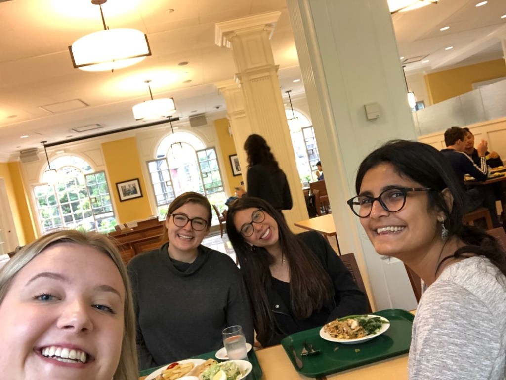 Alexa Beil and friends at Cronkite